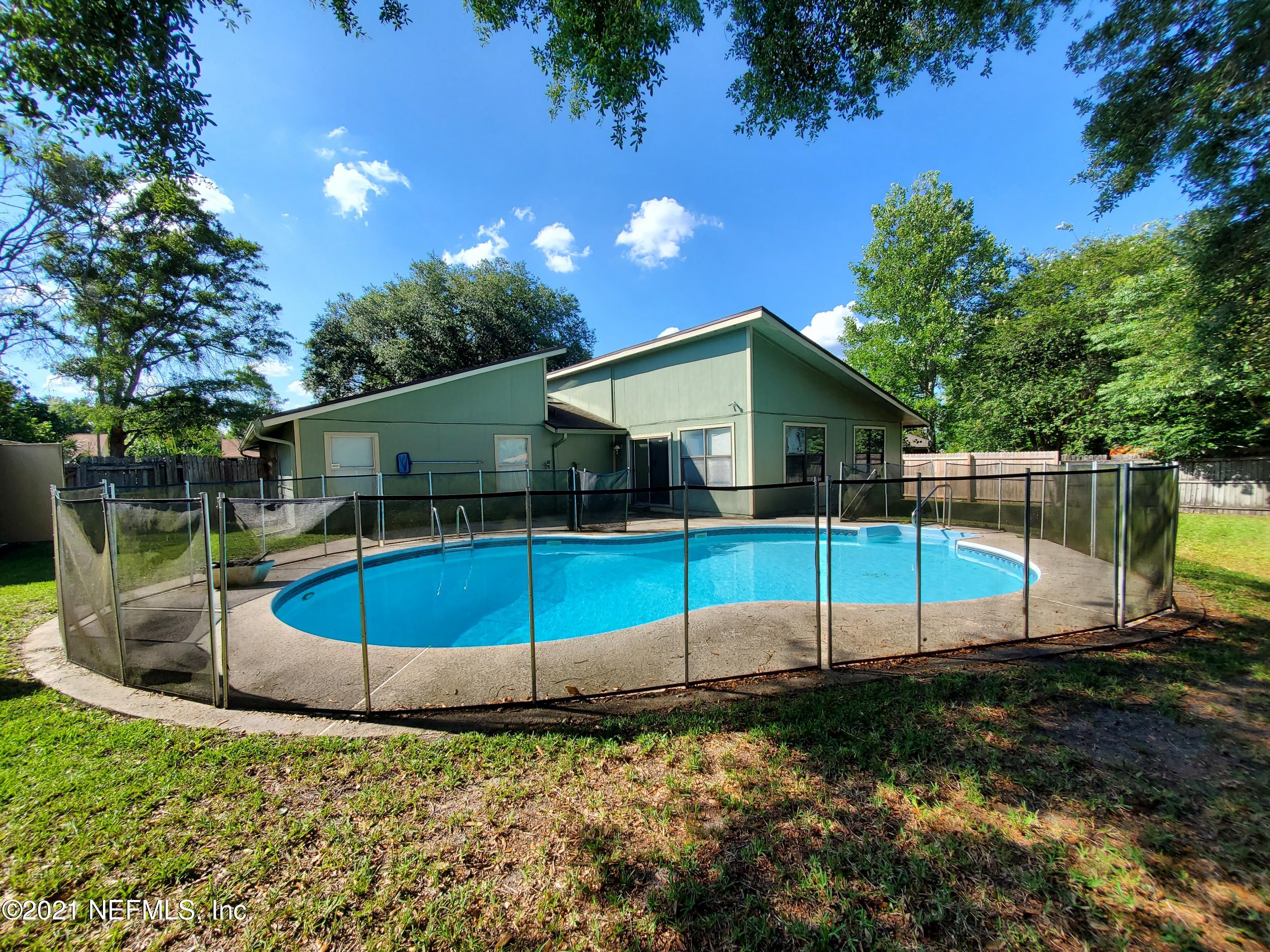 1061 Rene Court Orange Park, FL 32065 - Photo 16 of 19 Rene Pool Back of House