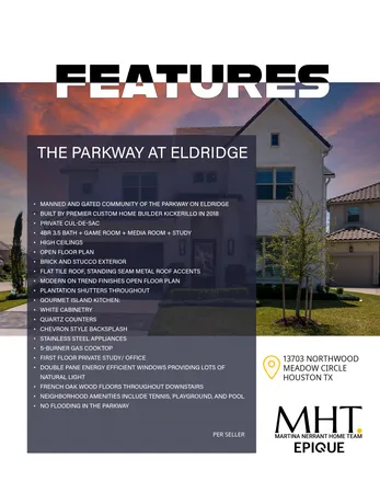 $1,099,000 | 13703 Northwood Meadow Circle, Houston, TX 77077