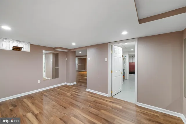 a view of empty room