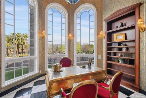 a view of entryway and hall