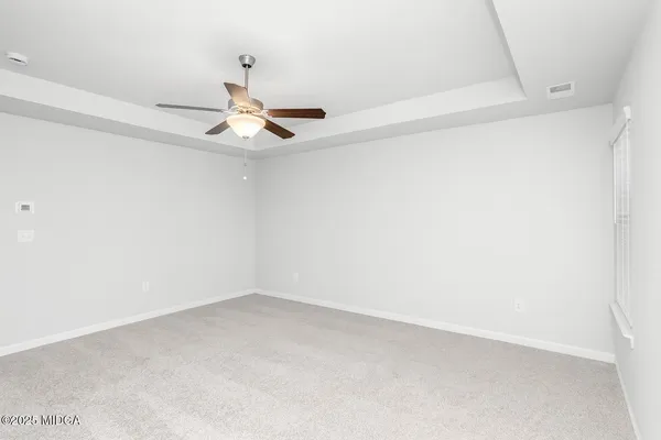 a window in an empty room