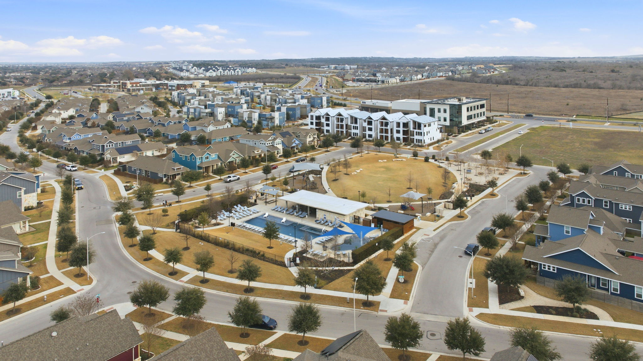 6005 Baythorne Drive Austin, TX 78747 - Photo 31 of 40 Aerial view of property's location featuring nearby suburban area