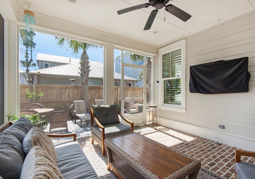 29 Ruth Street Miramar Beach, FL 32550 - Photo 25 of 28 Relax in Screened in patio with flat scr