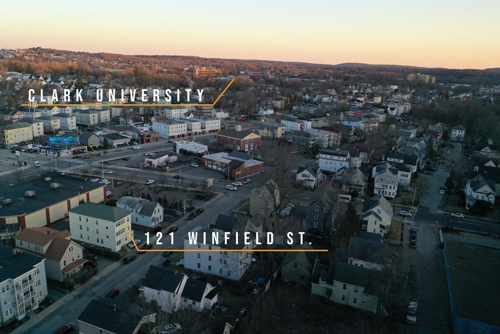 121 Winfield Street Worcester, MA 01602 - Photo 4 of 42 a view of a city from a balcony