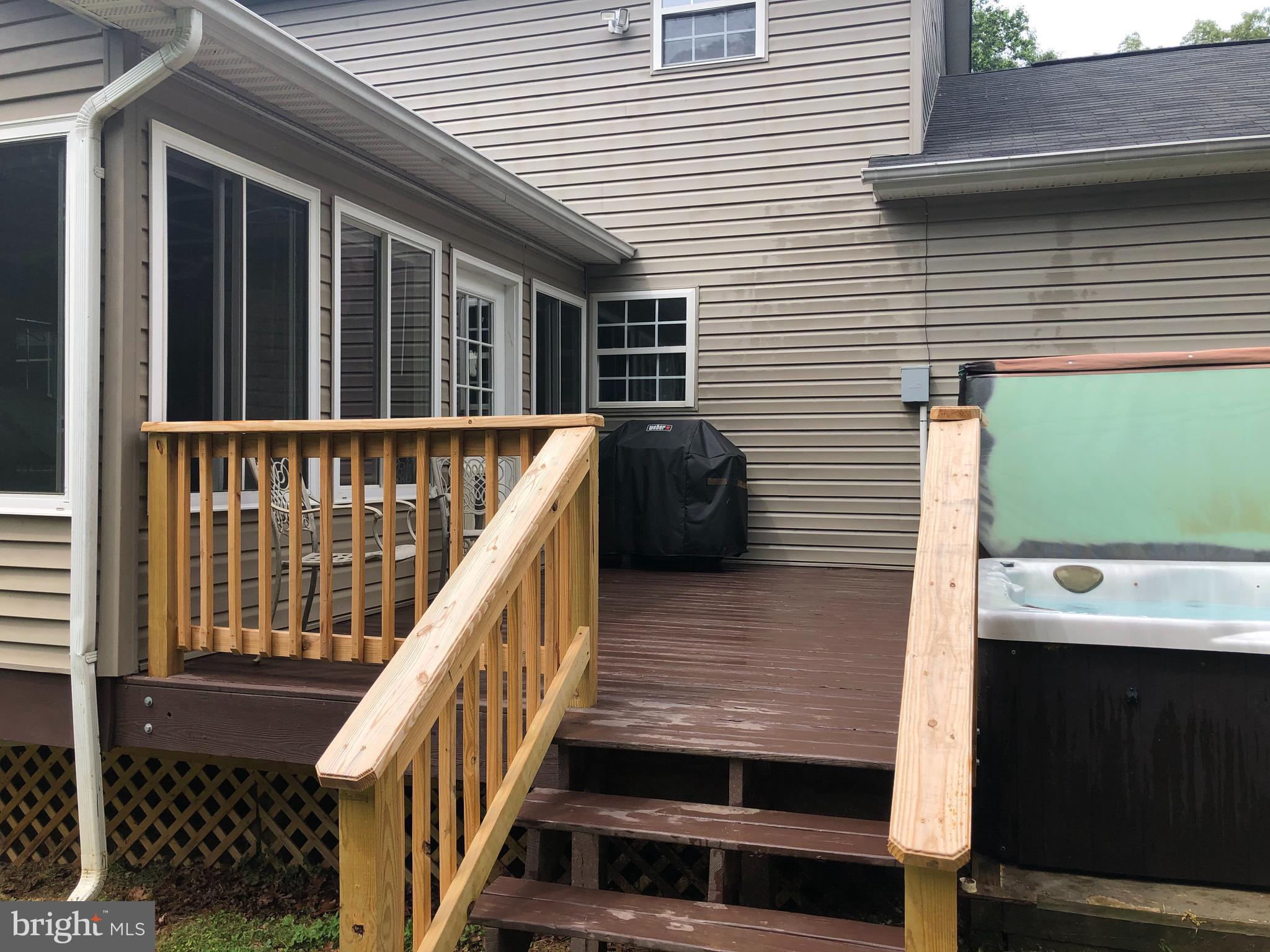 4575 Courtneys Corner Road Sumerduck, VA 22742 - Photo 132 of 145 Grill on the refinished deck