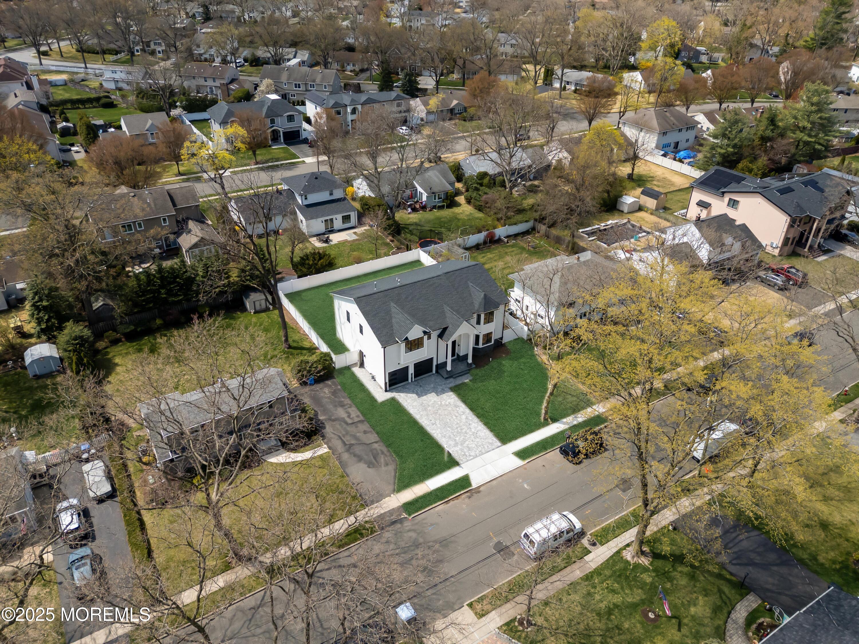 806 Arbor Road Paramus, NJ 07652 - Photo 29 of 29 an aerial view of residential houses with outdoor space