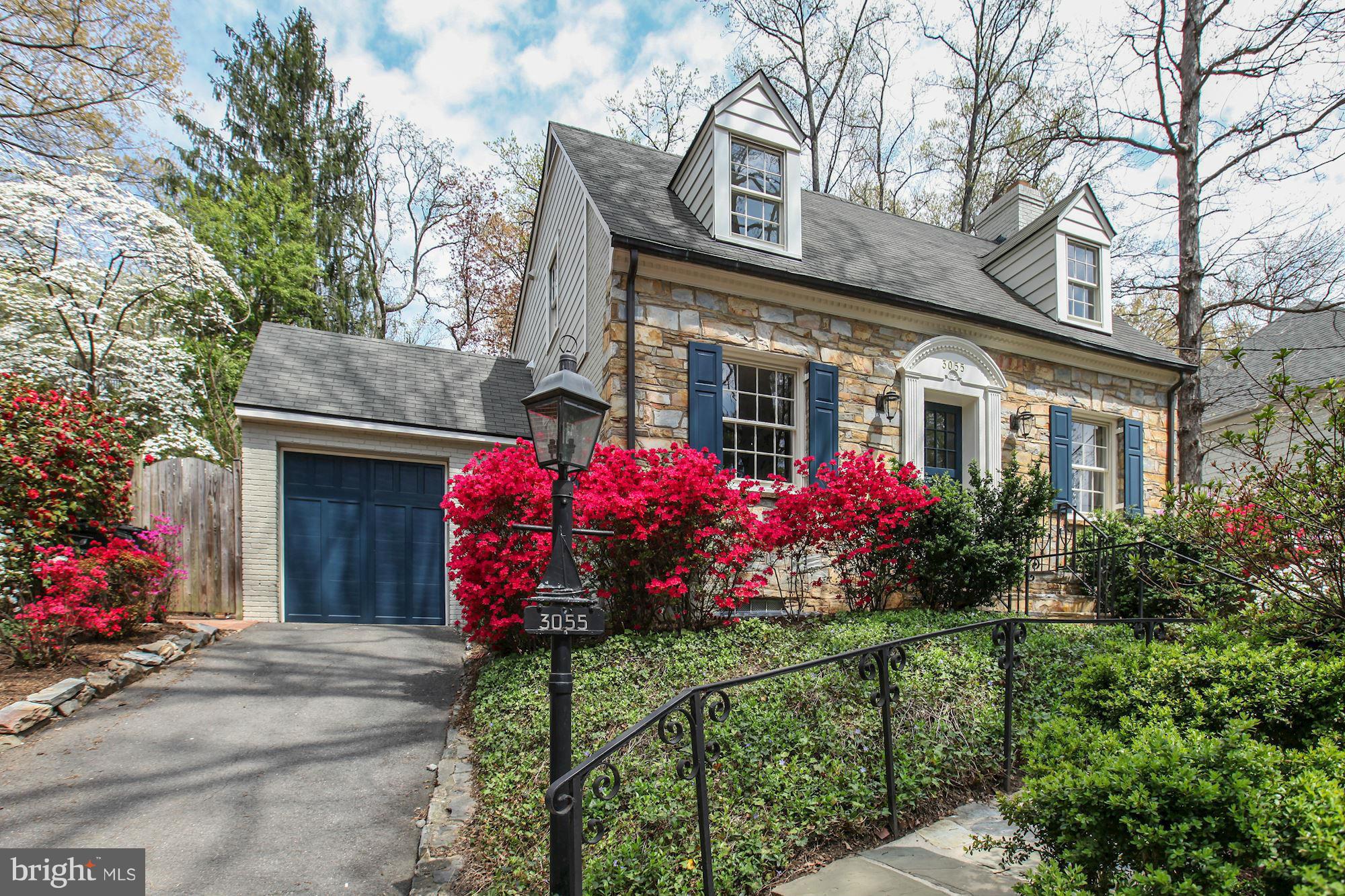 3055 Military Road Arlington, VA 22207 - Photo 1 of 30 a view of a house with a yard and garden