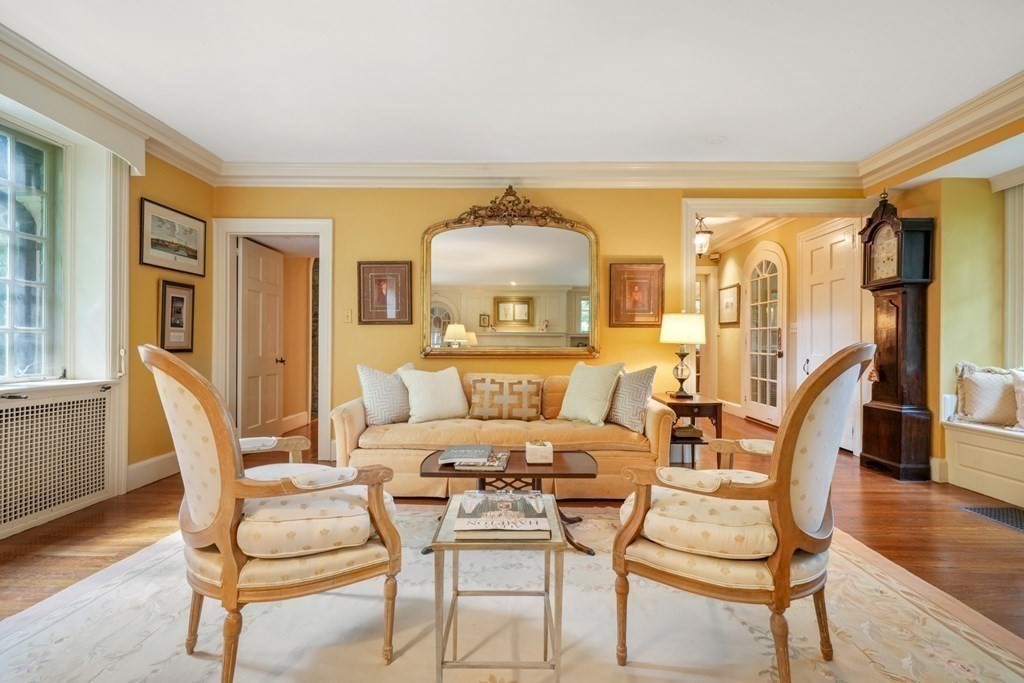 110 Hundreds Road Wellesley, MA 02481 - Photo 10 of 42 a living room with furniture and wooden floor