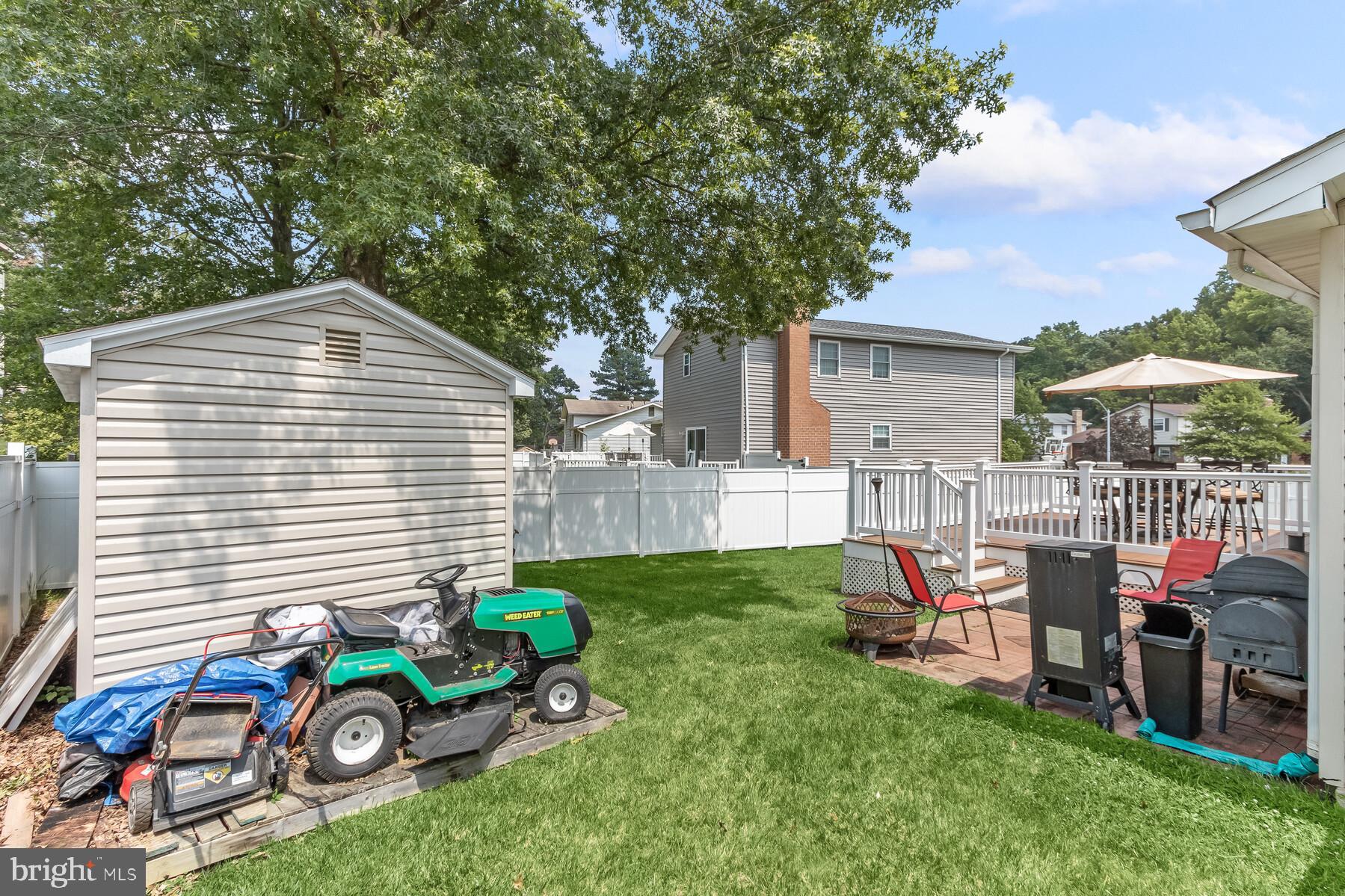 12601 North Point Lane Laurel, MD 20708 - Photo 48 of 54 Patio and Shed