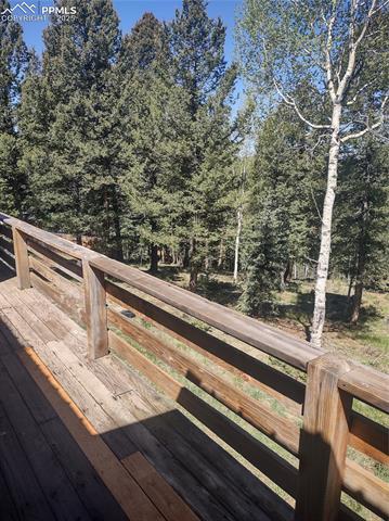 423 Ridge Road Divide, CO 80814 - Photo 38 of 48 View of wooden deck