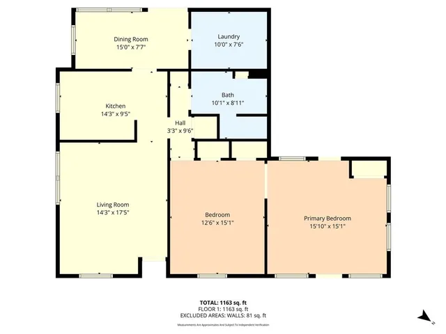 an aerial view of house with yard