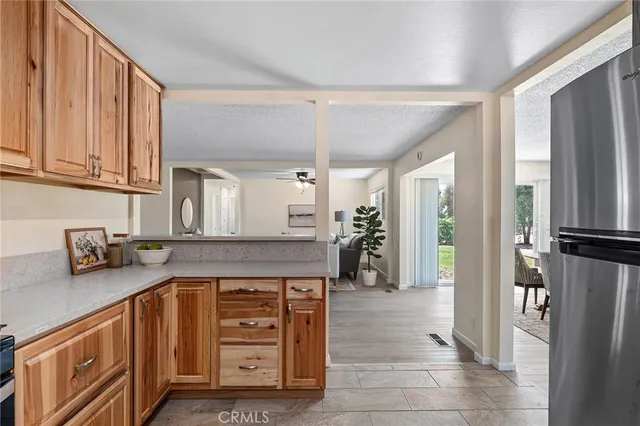 a view of cabinet with window and cabinet