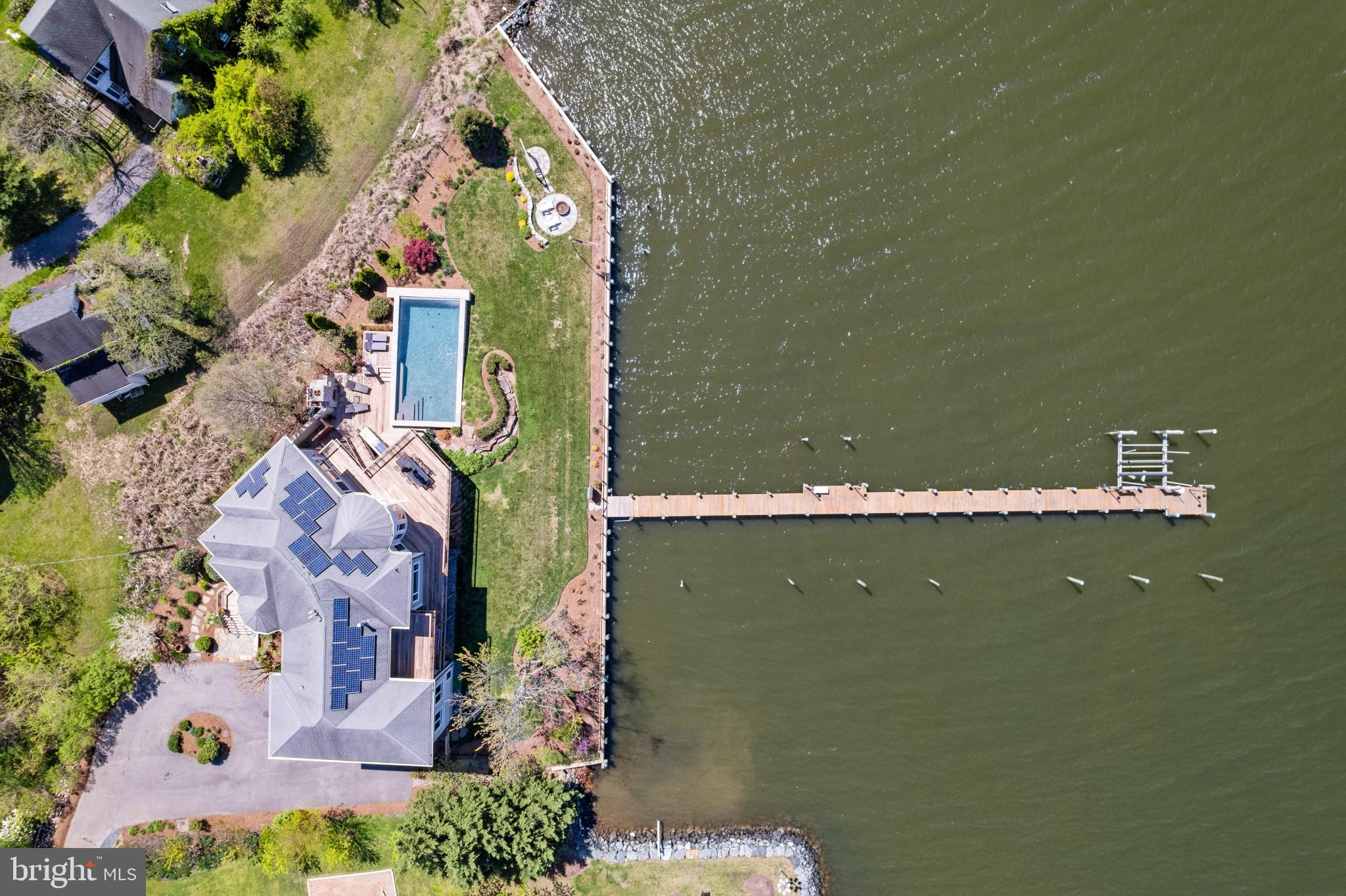 540 Sunset Road Annapolis, MD 21403 - Photo 42 of 45 Aerial view of property