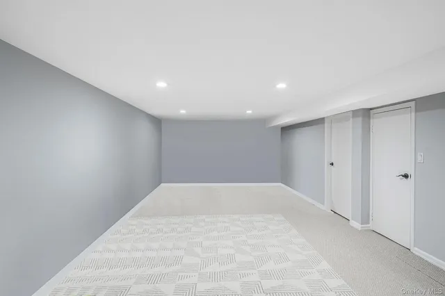 a view of empty room