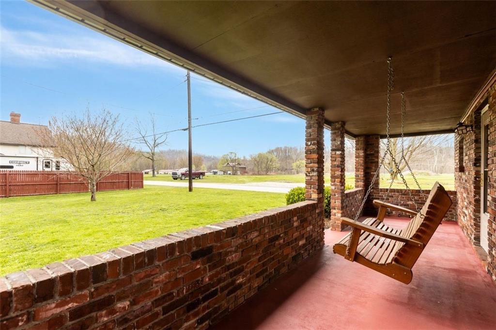 100 3rd Street Perryopolis, PA 15473 - Photo 6 of 31 Back Porch w/swing