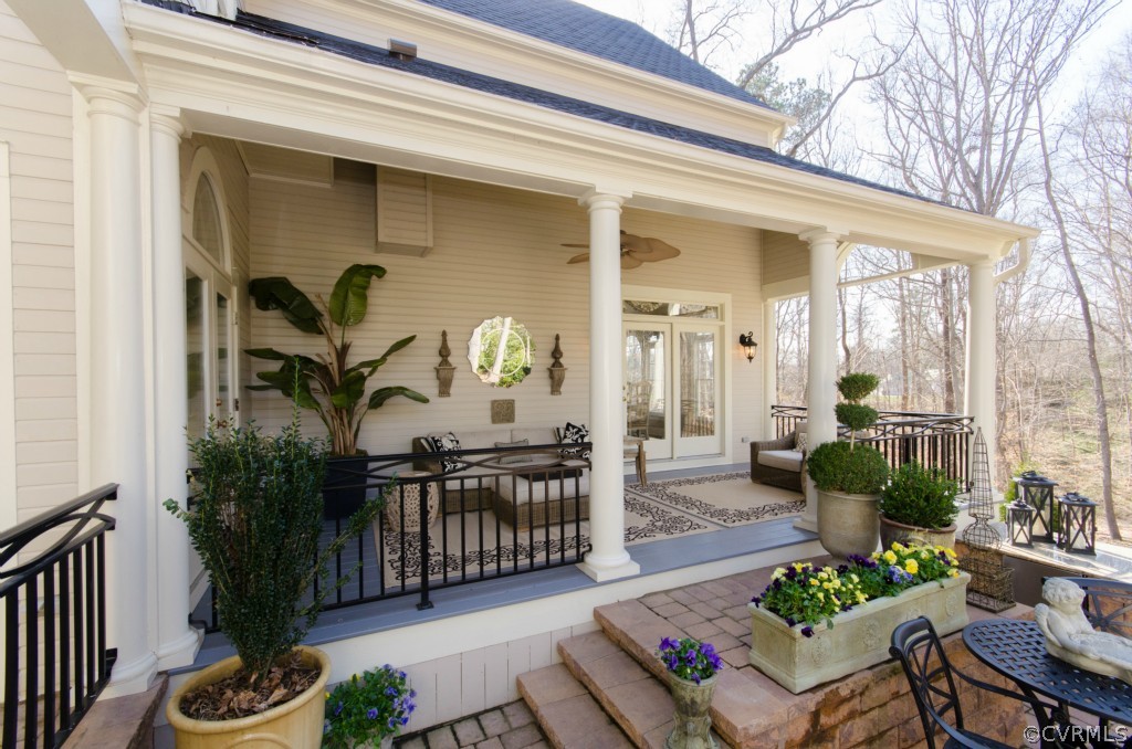 4200 Reeds Landing Circle Midlothian, VA 23113 - Photo 12 of 24 a view of a porch with furniture