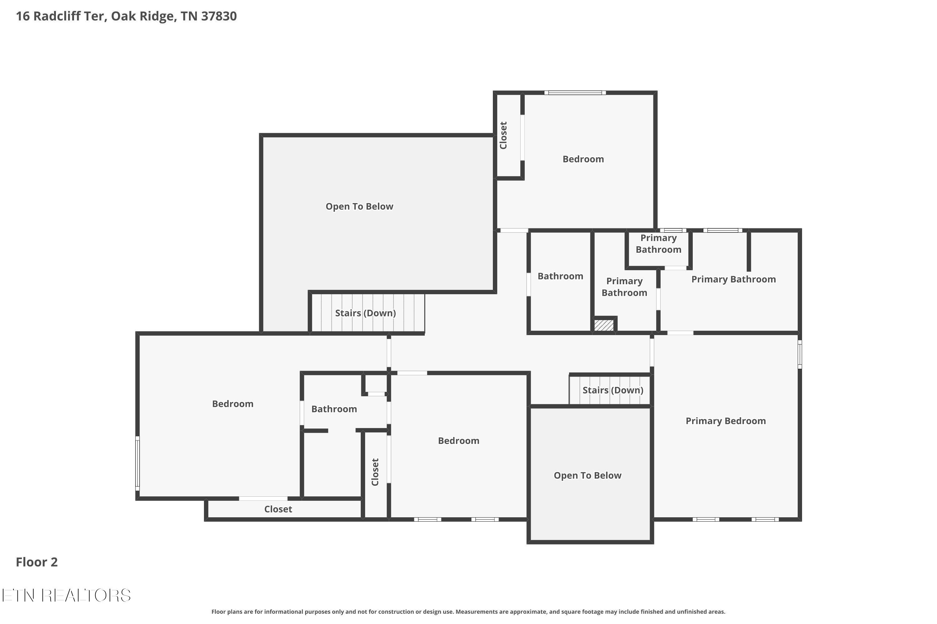 16 Radcliff Terrace Oak Ridge, TN 37830 - Photo 50 of 52 02-Floor-2