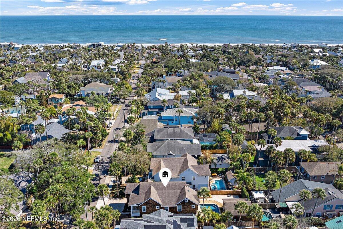 360 Fifth Street Atlantic Beach, FL 32233 - Photo 2 of 54 02-Aerial to Beach