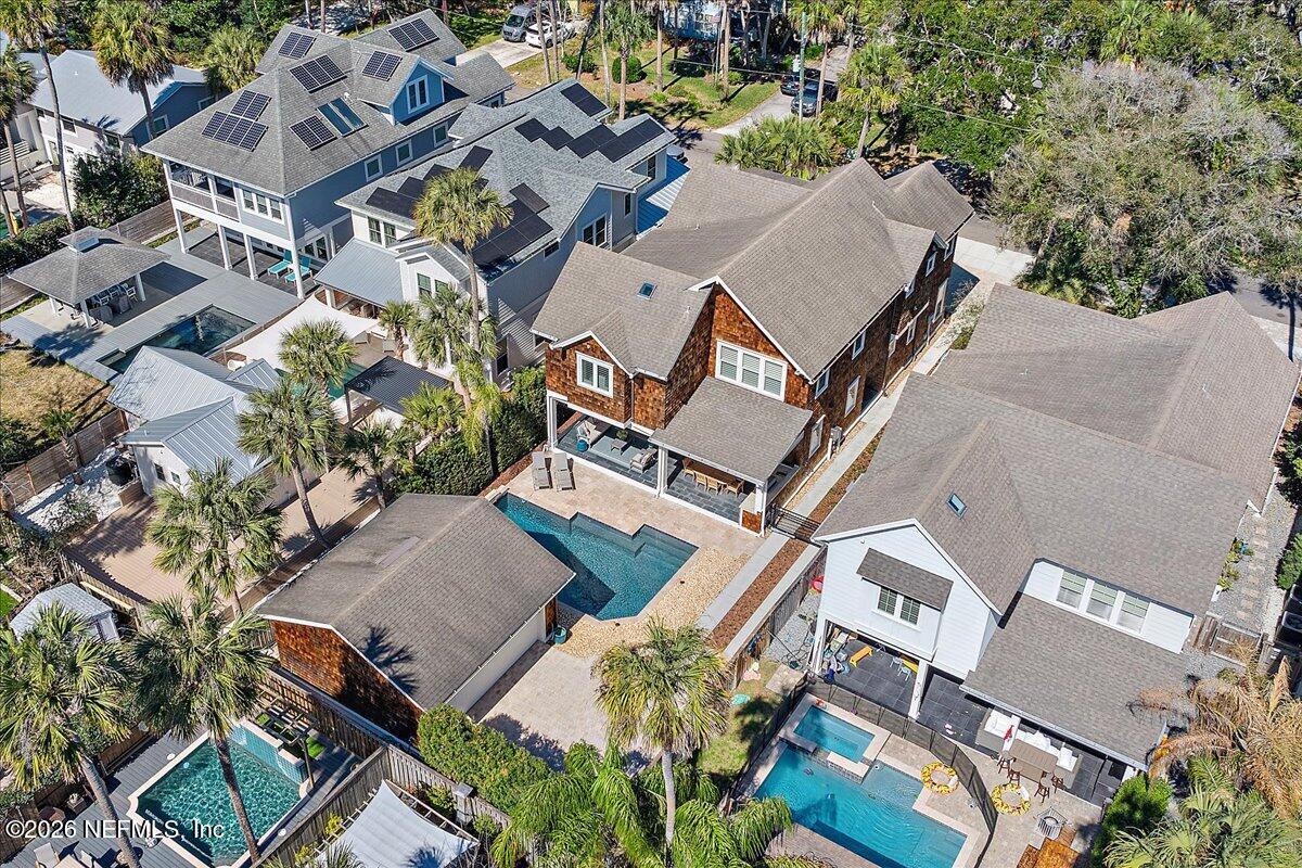 360 Fifth Street Atlantic Beach, FL 32233 - Photo 44 of 54 46-Aerial Back