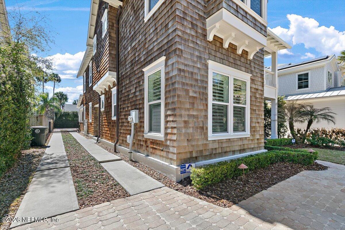 360 Fifth Street Atlantic Beach, FL 32233 - Photo 52 of 54 53-Gated Side Entrance