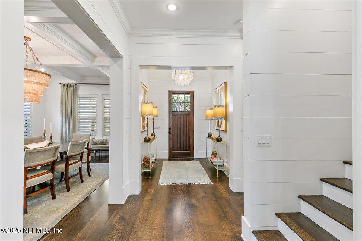 360 Fifth Street Atlantic Beach, FL 32233 - Photo 8 of 54 08-Foyer and Stairs