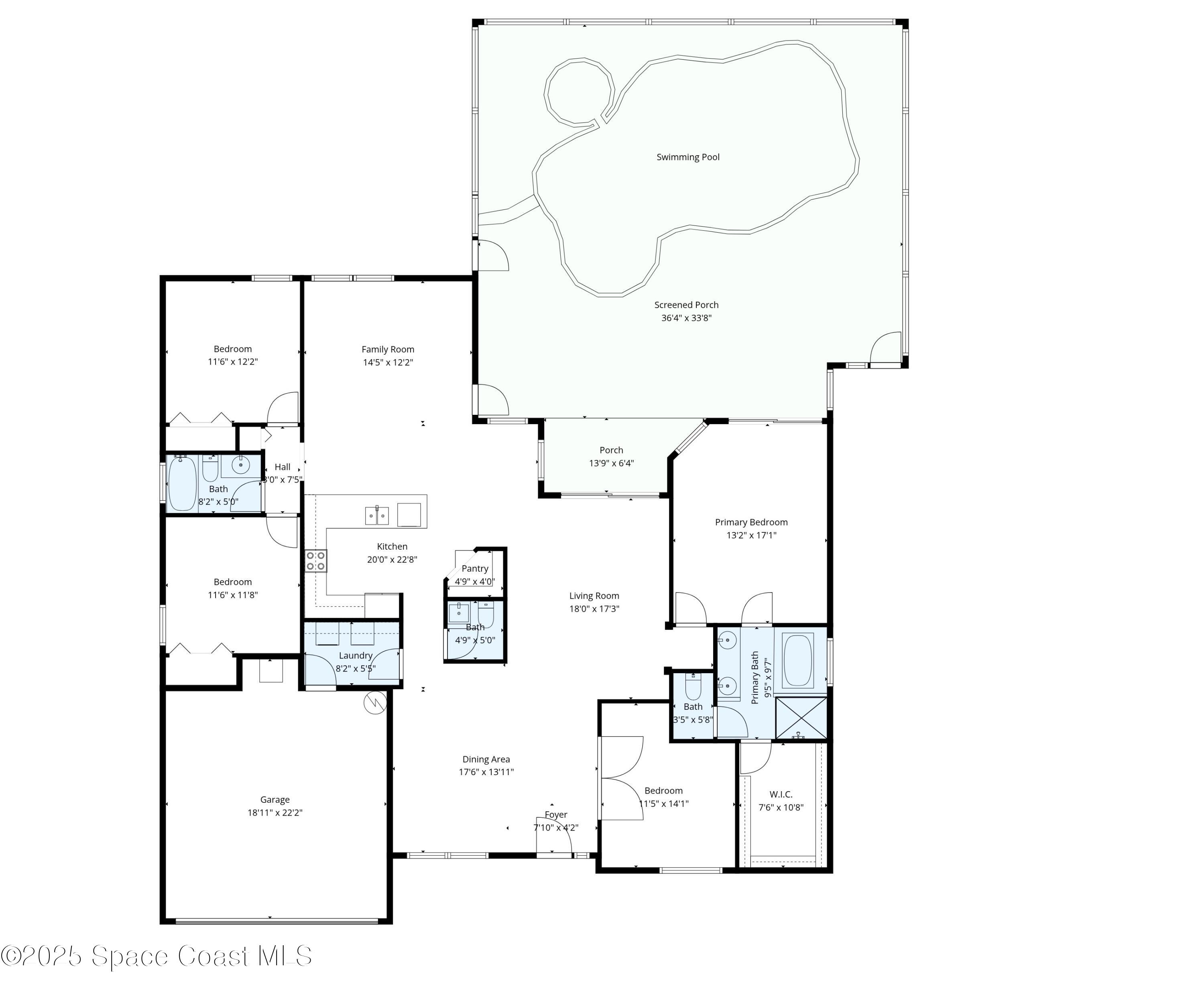 2409 Granger Road Cocoa, FL 32926 - Photo 36 of 36 a picture of a room