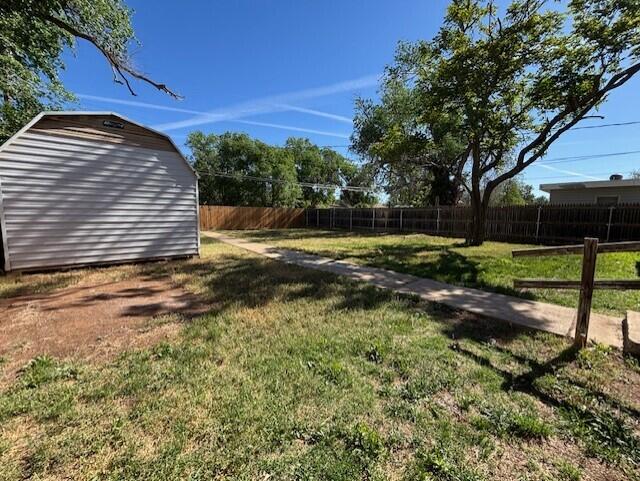 4410 43rd Street Lubbock, TX 79414 - Photo 9 of 9 a view of a backyard