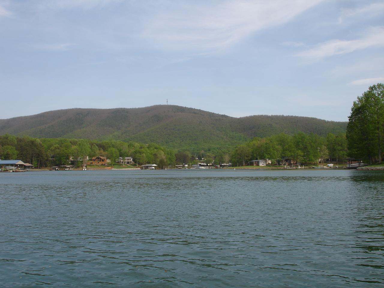 842 Cove Road Penhook, VA 24137 - Photo 21 of 22 a view of lake and mountain