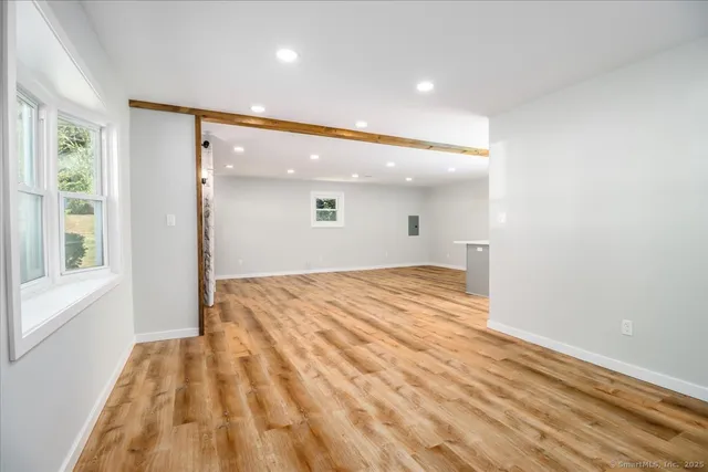 a view of empty room