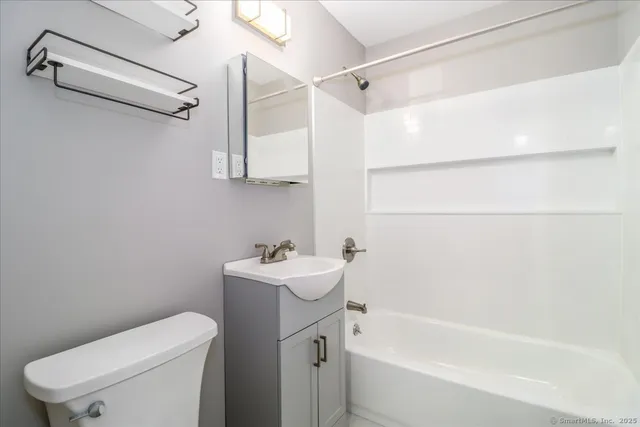 a view of hallway with stairs