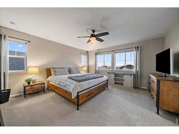 a view of city and mountain