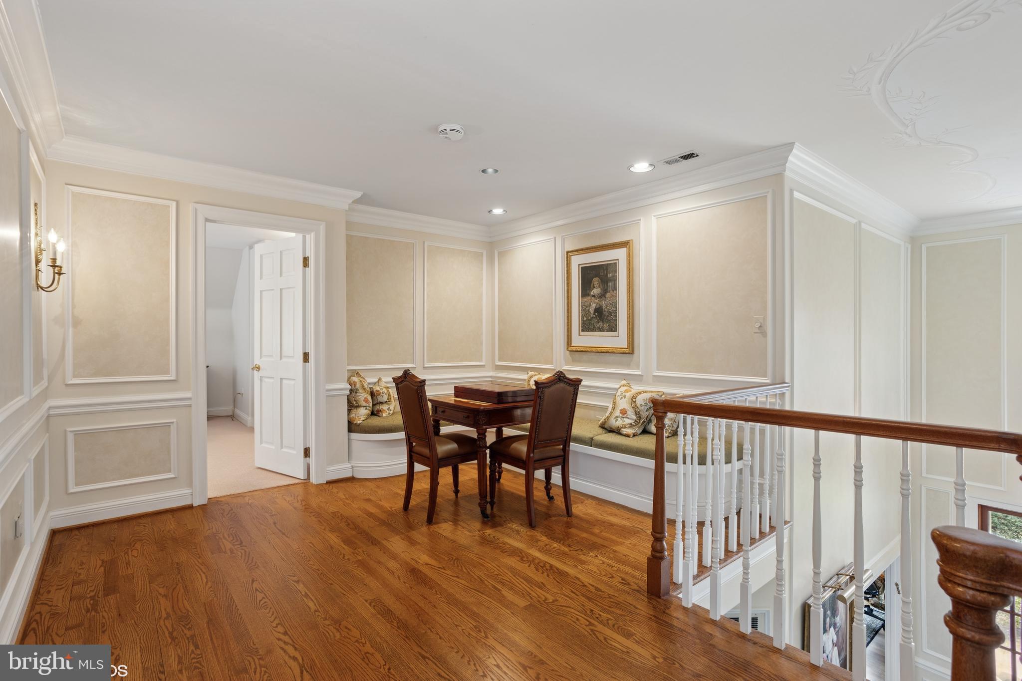 1308 Musgrove Road Lutherville-Timonium, MD 21093 - Photo 35 of 79 a view of a livingroom with furniture and hardwood floor