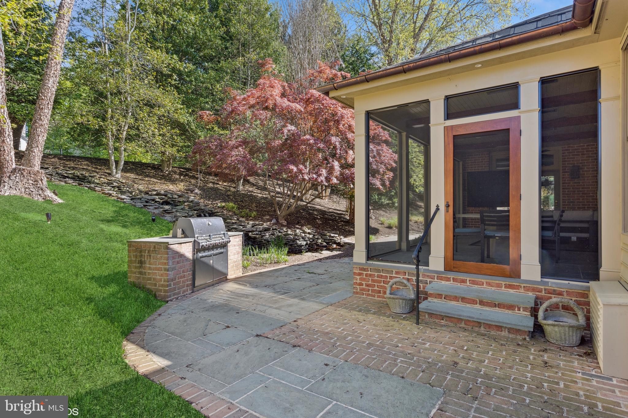 1308 Musgrove Road Lutherville-Timonium, MD 21093 - Photo 59 of 79 a view of a bench in the garden