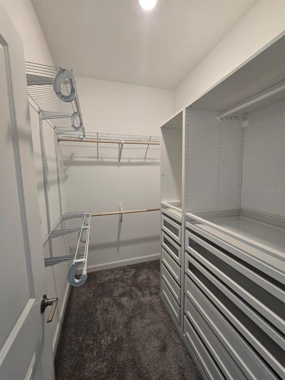 3071 Camden Way Davenport, FL 33837 - Photo 38 of 44 a view of storage and utility room with racks on the wall