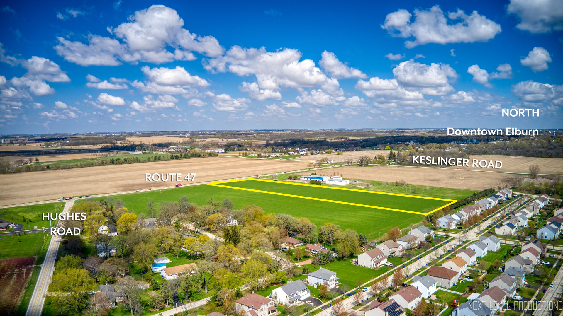 0 Rt 47 Highway South Elburn, IL 60119 - Photo 3 of 4 a view of a city with an ocean