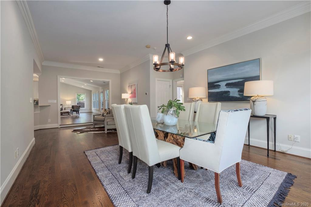 635 Marsh Road Charlotte, NC 28209 - Photo 29 of 48 a view of a dining room with furniture