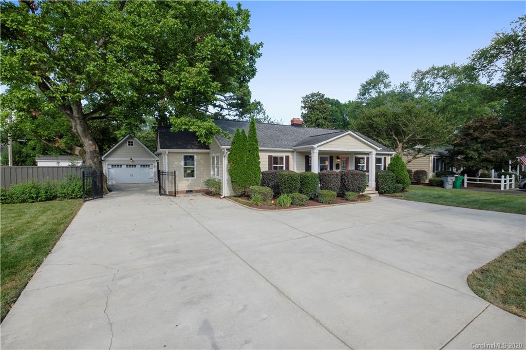 635 Marsh Road Charlotte, NC 28209 - Photo 42 of 48 front view of house with a yard