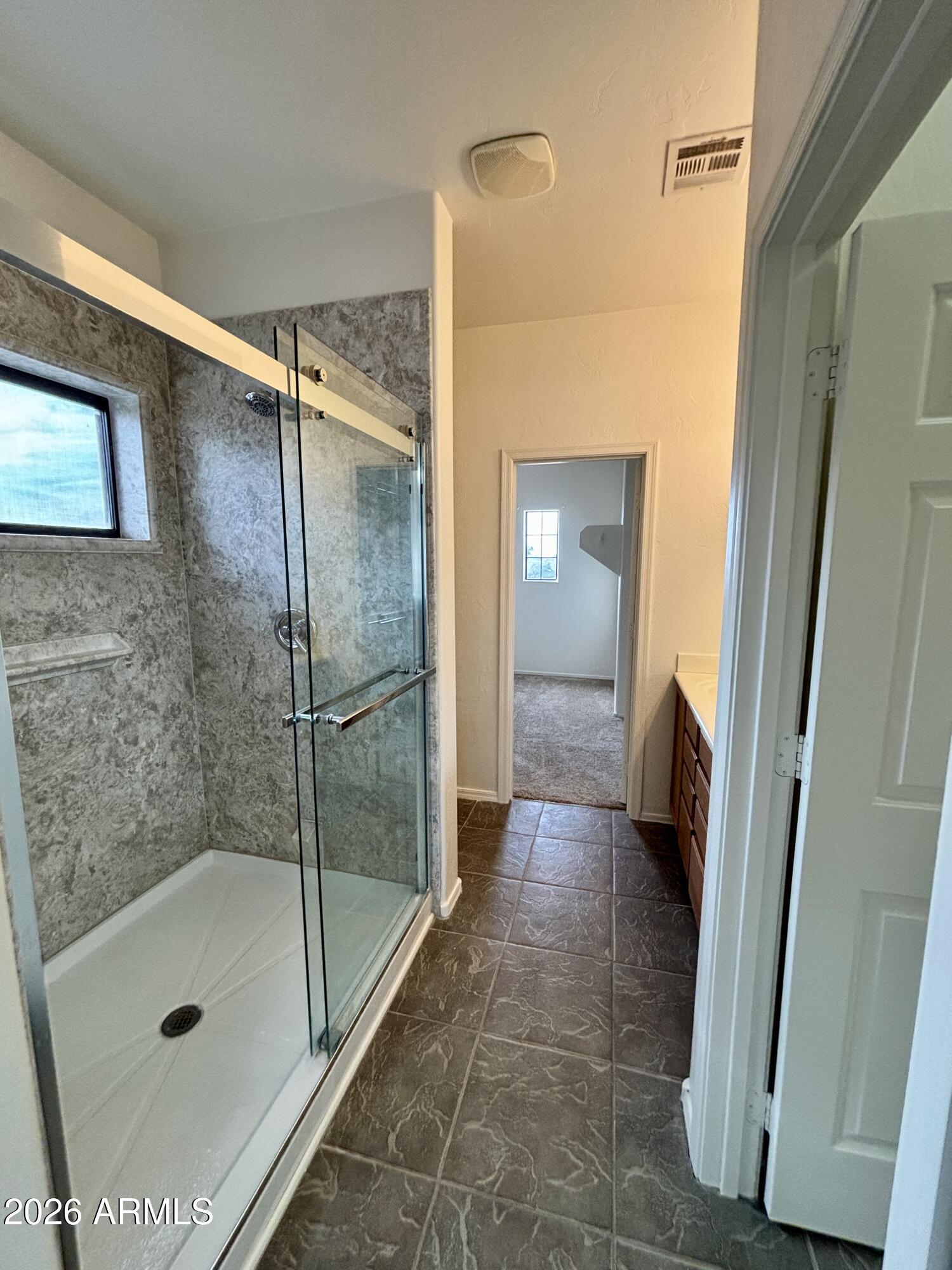 160 North Pottebaum Road Casa Grande, AZ 85122 - Photo 30 of 47 a bathroom with a shower and a sink