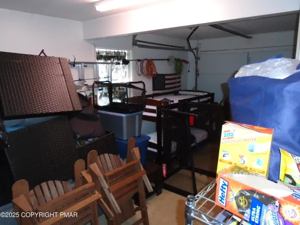 a room with storage and utility