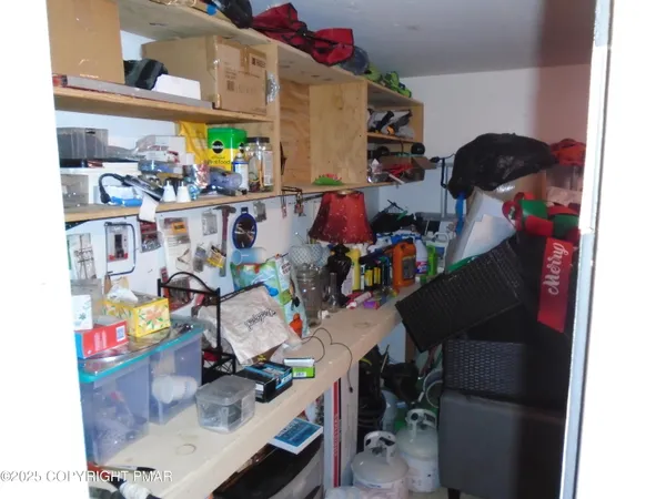 a view of a storage & utility room