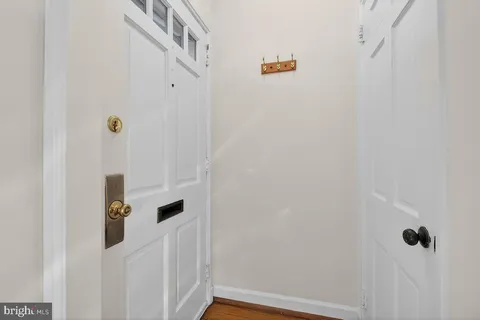 a view of an entryway