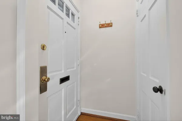 a view of an entryway