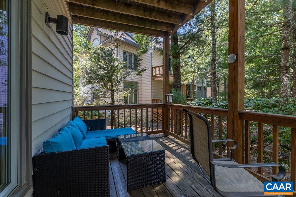 2013 Stone Rdg Wds Roseland, VA 22967 - Photo 23 of 24 a view of a balcony with chairs
