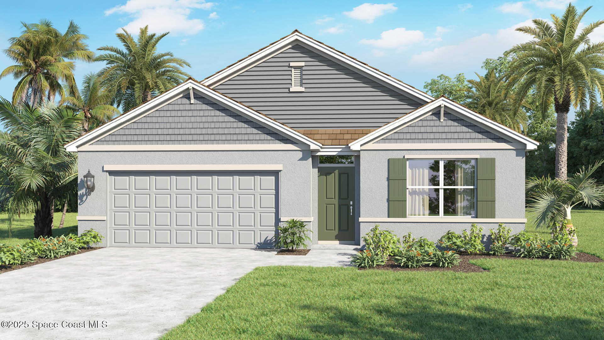 591 Topeka Road Southwest Palm Bay, FL 32908 - Photo 1 of 34 front view of a house and a yard