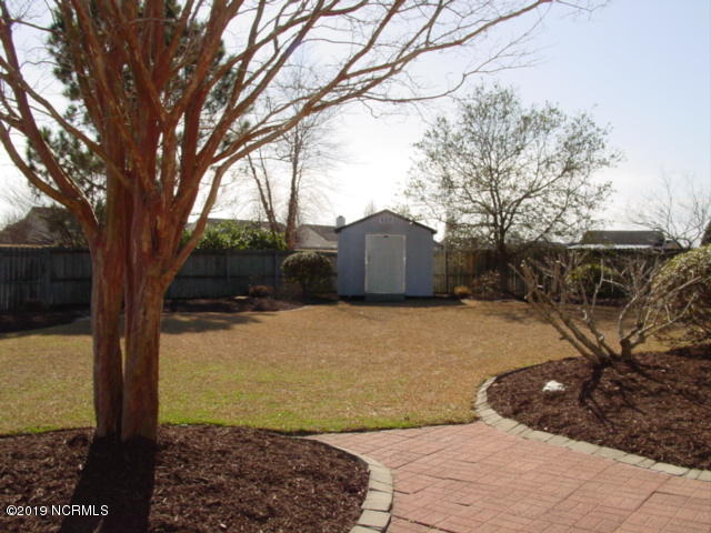 2816 White Road Wilmington, NC 28411 - Photo 19 of 24 Back yard with Shed