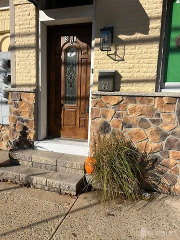 a view of front door