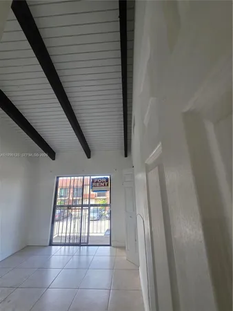 a view of front door