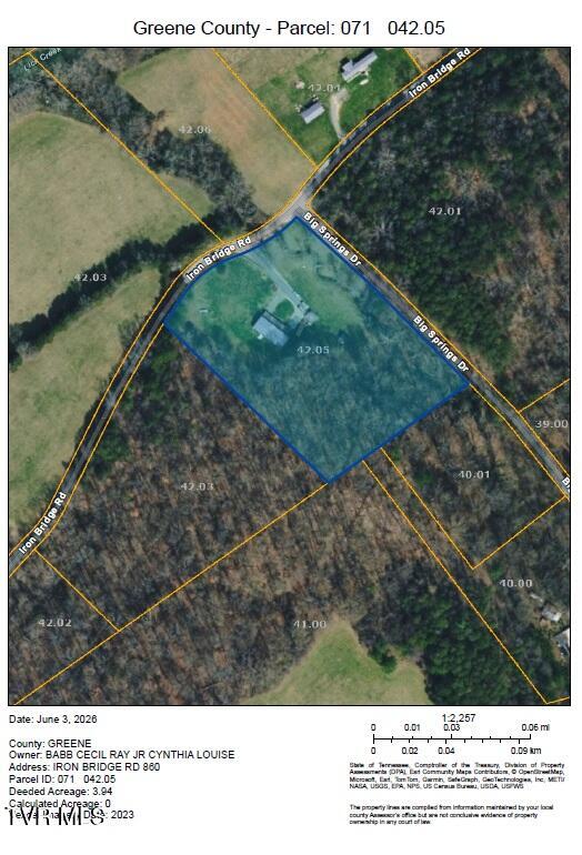 860 Bales Road Mosheim, TN 37818 - Photo 52 of 54 WebMap Iron Bridge