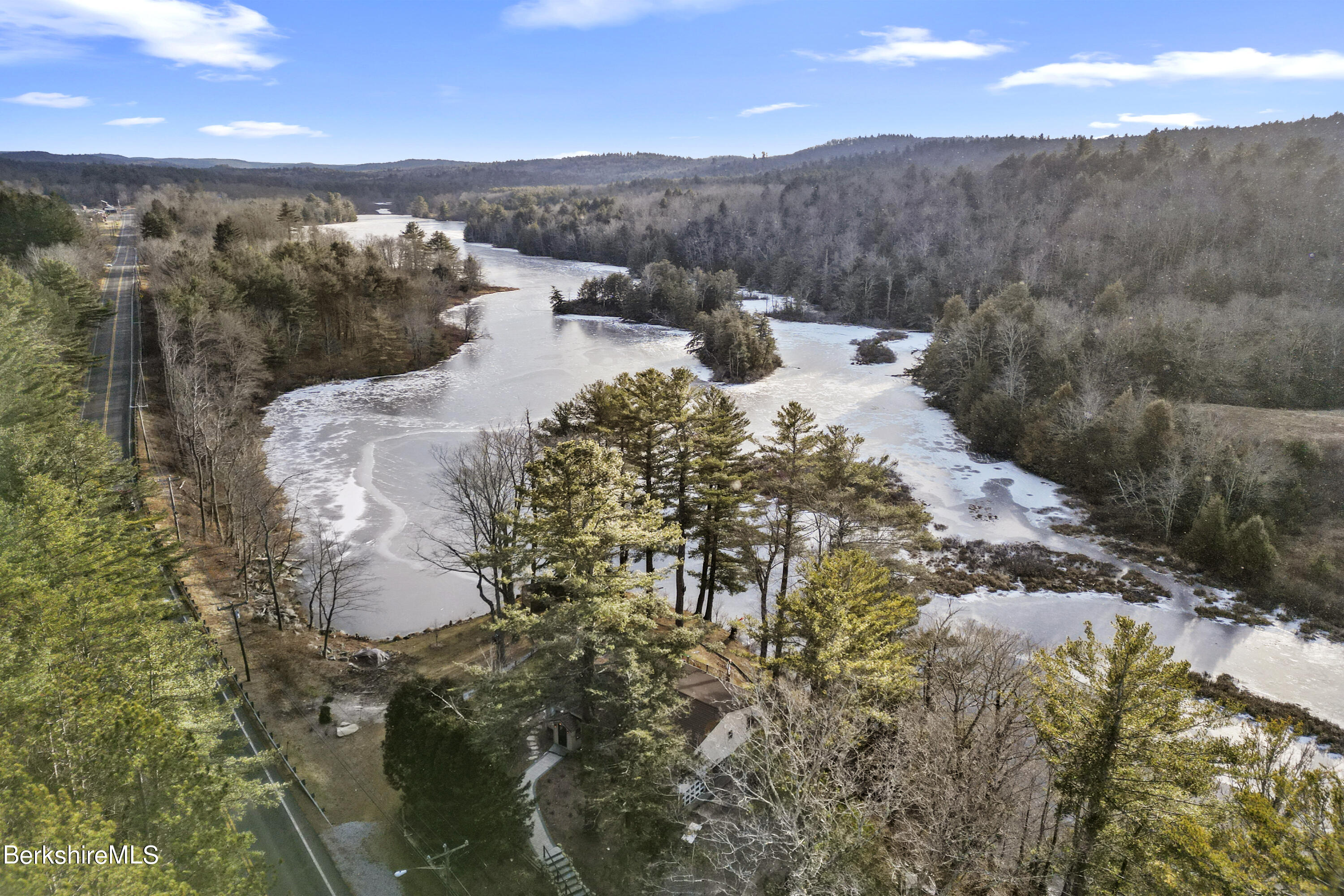 1831 North Main Road Otis, MA 01253 - Photo 6 of 69 4-Lake Aerial View