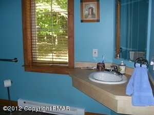 199 Fawn Road Pocono Lake, PA 18347 - Photo 23 of 31 a bathroom with a sink and a mirror
